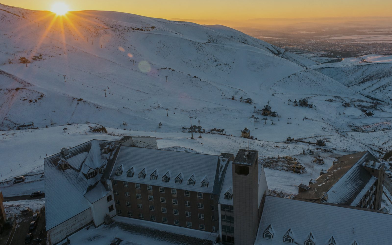 Erzurum drone çekimi: şantiye ve tesis tanıtımı